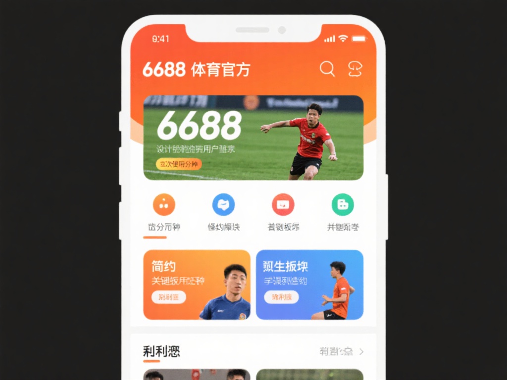 6688体育官方软件的界面设计契合用户需求，区分清