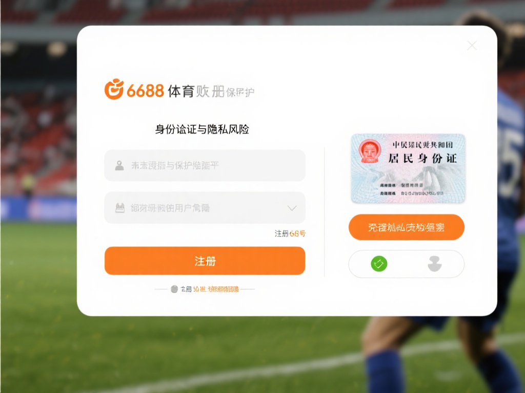 身份验证与隐私风险：注册6688体育账户时，用户通