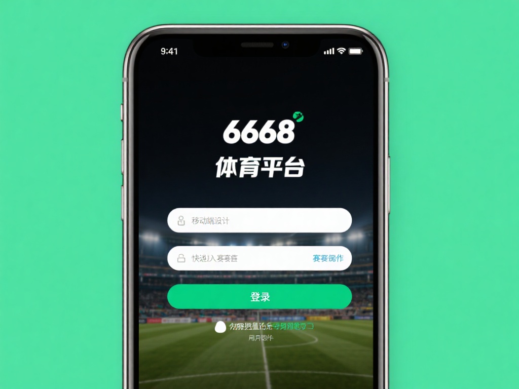 便捷登录入口：6688体育平台的移动端设计针对手机