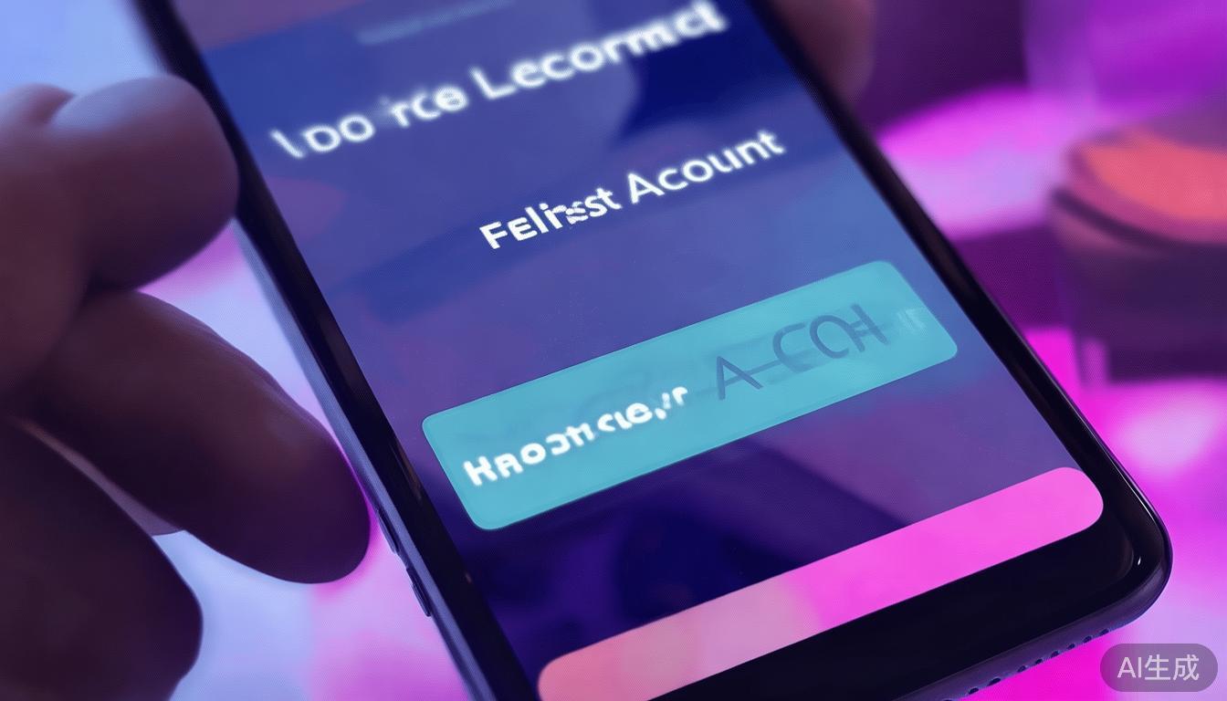 打开应用并进入注册页面
安装完成后，点击应用图标